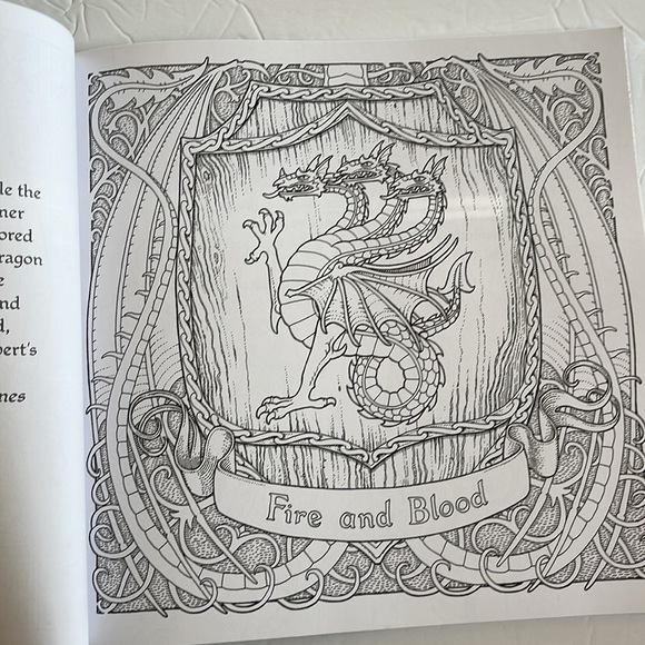 George R. R. Martin’s GAME OF THRONES Coloring Book - Picture 8 of 11